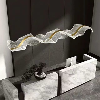 Fim 60W Cristal Lustreiro Design Moderno para Sala de Jantar de Luxo Iluminação Decorativa