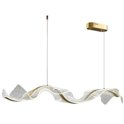 Fim 60W Cristal Lustreiro Design Moderno para Sala de Jantar de Luxo Iluminação Decorativa