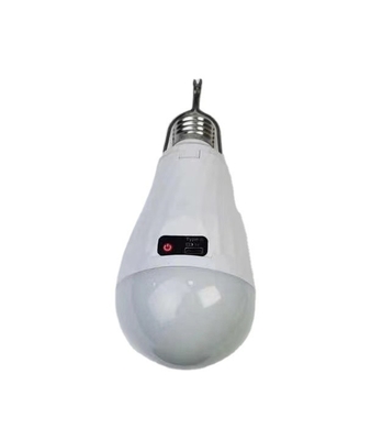 2- Lâmpada de emergência LED 15W E27 B22 Bateria recarregável de íons de lítio AC/DC lâmpada de uso saudável