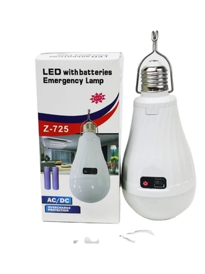 AC/DC 15W USB Indoor E27/B22 Recarregável lâmpada de emergência LED perfeito para interiores