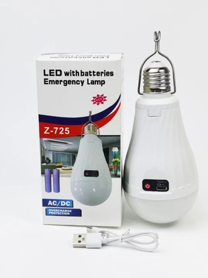 AC/DC 15W USB Indoor E27/B22 Recarregável lâmpada de emergência LED perfeito para interiores