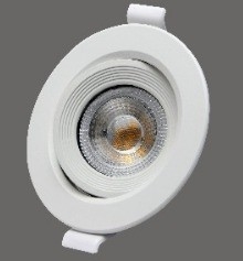 Moderno Design 3W 7W 9W LED Mini Super Slim Downlight com motorista embutido e sem atenuador
