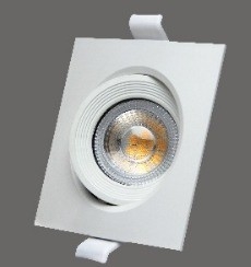 Moderno Design 3W 7W 9W LED Mini Super Slim Downlight com motorista embutido e sem atenuador