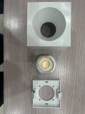 Duração de vida 30000 6W Quadrado Luz anti-reflexão COB Luzes de fundo LED