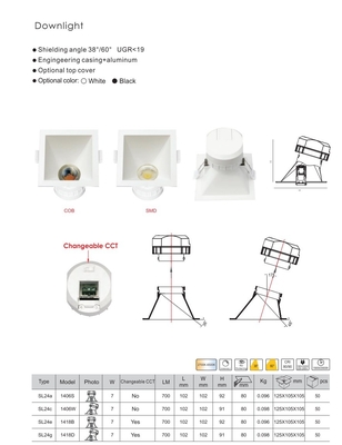 Serviço de soluções de iluminação Lâmpada LED redonda para sala de estar