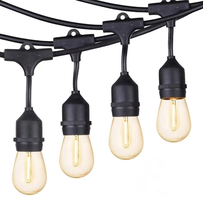 IP65 LED resistente à água lâmpada corda luz pendurada para ambiente festivo e decoração