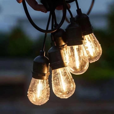 IP65 LED resistente à água lâmpada corda luz pendurada para ambiente festivo e decoração