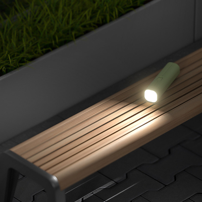 Lâmpada de mesa recarregável de luz LED confortável com índice de renderização de cor de 90 Ra