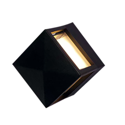 Lâmpada de jardim LED circular e quadrada IP65 exterior 10W 15W para iluminação de economia de energia