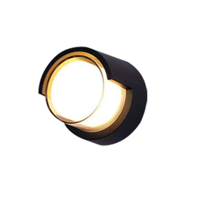 Lâmpada de jardim LED circular e quadrada IP65 exterior 10W 15W para iluminação de economia de energia