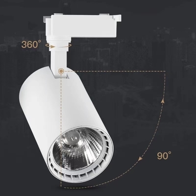 10W 4 Fase Wire Ajustável COB Spot Mini Rail LED Track Light com Design Moderno
