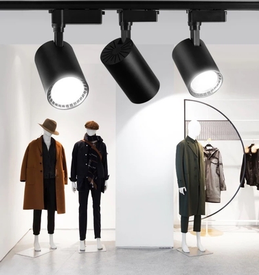 10W 4 Fase Wire Ajustável COB Spot Mini Rail LED Track Light com Design Moderno