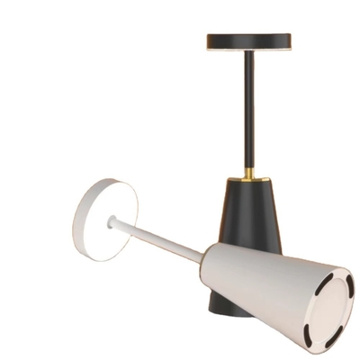 Lâmpada de mesa inteligente de carregamento de sombreamento ABS com iluminação de atmosfera e escurecimento