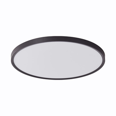 Material de base ABS Luz de teto LED para sala de estar do hotel 24w Slim Flush Mount Dimmable