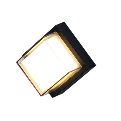 Lâmpada de parede interior LED quadrada IP65 8W/10W/15W 110/220V com temperatura de funcionamento -15-50C