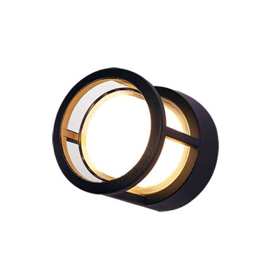 Temperatura de cor 5000K Luz de parede LED Smart IP65 Material de PC externo para jardim de festa