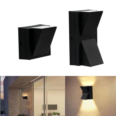 2700-6500K Temperatura de cor Iluminação de parede led de jardim com difusor de policarbonato