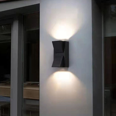 2700-6500K Temperatura de cor Iluminação de parede led de jardim com difusor de policarbonato