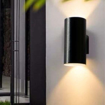 Difusor de policarbonato 9w 18w Luz de parede para jardim exterior Corredor de corredor Decoração de corredor