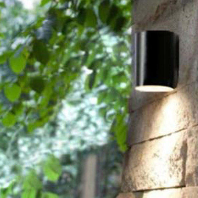 Difusor de policarbonato 9w 18w Luz de parede para jardim exterior Corredor de corredor Decoração de corredor