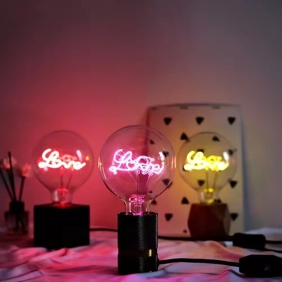 Personalização GLOBE LED Bulb de Filamento G125 Série para Edison Iluminação Decorativa