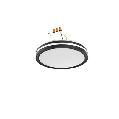 1750lm 15inch 21W 5CCT CL-D1525 LED Double Trim Ceiling Light para soluções de iluminação
