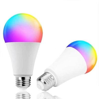 Peso do produto 0,1 kg RGBCW Multicolor BT E27 B22 lâmpada LED inteligente para iluminação doméstica