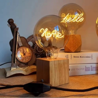 4W G125 Série Dimmable LED Luz Decorativa Base E27 Vidro Ambrado Claros Favorito