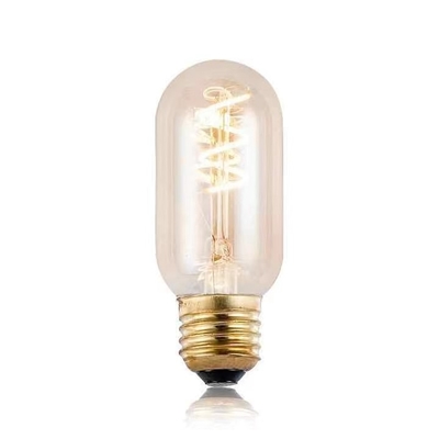 Lâmpada LED flexível e suave T45 Lâmpada de filamento reto 2- para uso residencial
