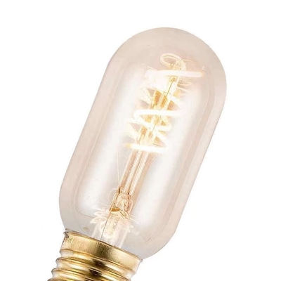 Lâmpada LED flexível e suave T45 Lâmpada de filamento reto 2- para uso residencial