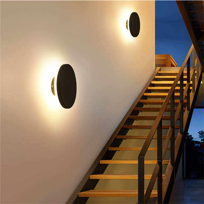 AC 85-265V Moderno painel circular LED luz de teto para escada e corredor de iluminação