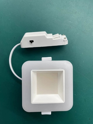 3 passos Dimmable Muare Recesseini Sqd Track Lava-parede Lâmpadas para iluminação interior