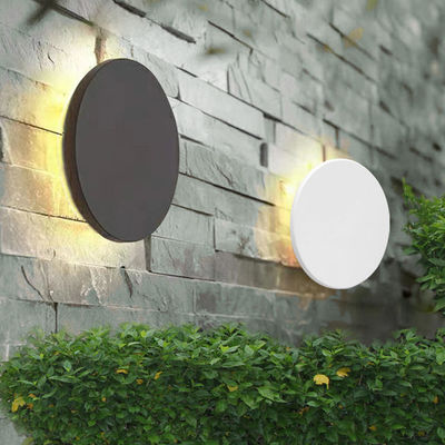 Lâmpadas de parede europeia Lâmpadas de parede modernas de 12w Led Lâmpadas de parede jardim exterior interior