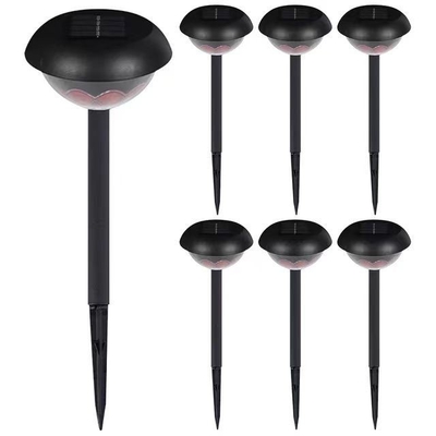 1W Luzes de rua de jardim LED de alto brilho com lâmpada superior de coluna de fundição por impressão e CRI Ra 70