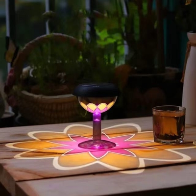 1W Luzes de rua de jardim LED de alto brilho com lâmpada superior de coluna de fundição por impressão e CRI Ra 70