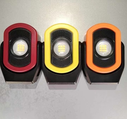 2- Luz de trabalho LED portátil com bateria recarregável de lítio USB tipo-C e ímã forte