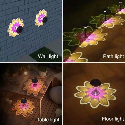 Lâmpadas de projeção solar e lâmpada de topo de coluna de fundição por impressão com LED de alto brilho