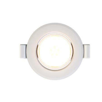 2700K Lâmpada de fundo LED branca suave e quente 5w para longa vida útil e recessos cortados 70mm