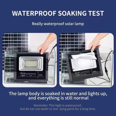 Interruptor de tempo IP67 à prova d'água Luz solar de inundação LED com 50000 horas de vida útil