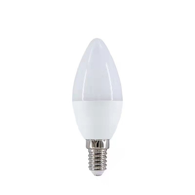 lâmpada de vela LED 6W CRI Ra 80-90 Dimmer de alto suporte personalizavel E14 Luz interior