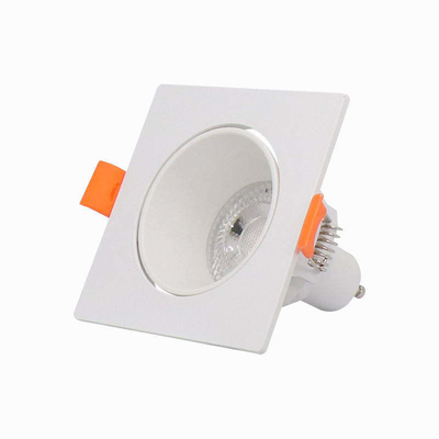 5w Mr16 Gu10 Hotel Square Mini Smart Anti-reflexo Tecto Ajustável Superfície sem guarnição Luz LED em recessos Downlights