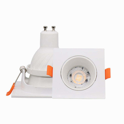 5w Mr16 Gu10 Hotel Square Mini Smart Anti-reflexo Tecto Ajustável Superfície sem guarnição Luz LED em recessos Downlights