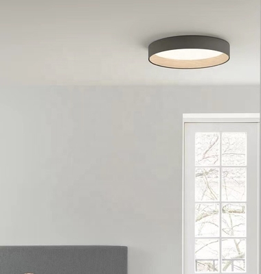 Decoração de quarto moderna de meados do século 12in / 14in / 16in Luz de teto LED com 5CCT ou 1CCT DIM