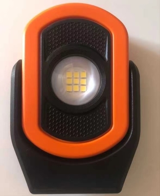 Luz de trabalho LED portátil e apagável com carregamento USB tipo-C e base magnética forte