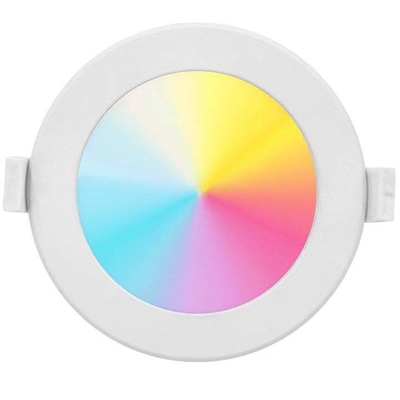 TH0356 Fonte de luz de painel LED 18W para decoração de escritório Dimmable Smart RGB Downlight