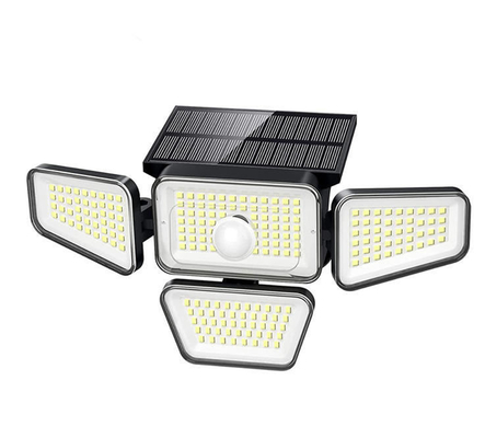 270 LED Sensor de movimento LED à prova d'água Luz de parede solar à prova d'água e fácil de instalar