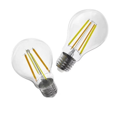 Material de vidro lâmpada LED para iluminação interna doméstica E27 E14 Retro lâmpada de filamento