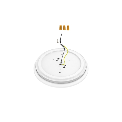 Tamanho Médio Design Moderno 15 polegadas LED CCT Selecionável Luz de Tecto de cogumelo 5CCT 25W