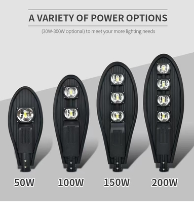 25W Iluminação exterior Alumínio PC Impermeável Ip65 Iluminação de emergência 1 hora Sensor Streetlight