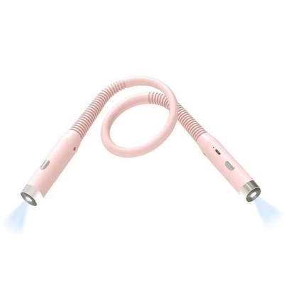 Luz de leitura flexível portátil com proteção ocular e dimmer de suporte